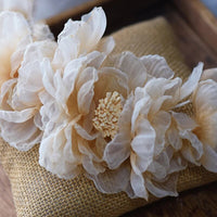 Sweet Champagne Flower Bridal Headbands Flower Hairbands