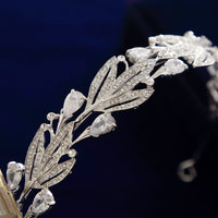 Elegant Cute Crystal Brides Headbands Tiaras Wedding Headpieces 11605