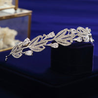 Elegant Cute Crystal Brides Headbands Tiaras Wedding Headpieces 11605