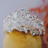 Oversize Sparkle Wedding Tiaras Crowns Lace Headbands