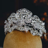 Oversize Sparkle Wedding Tiaras Crowns Lace Headbands