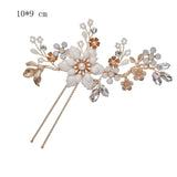 3 pics/set Handmade Brides Barrettes and Hairpins Crystal Headbands Wedding Hair Jewelry