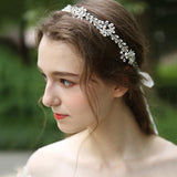 Elegant Wedding Crystal Tiara Head wear Brides Rhinestone Hairbands Evening Hair Jewelry