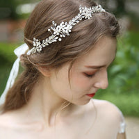 Elegant Wedding Crystal Tiara Head wear Brides Rhinestone Hairbands Evening Hair Jewelry