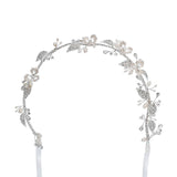 Elegant Leaves Bridal Crystal Hairbands Headpiece Tiaras Wedding Hair Accessories D2313