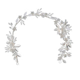 European Leaves Brides Tiaras Headpieces set Crystals Bridal Hairpins Wedding Hair Accessory D2330