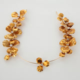 Baroque Gold Leaves Brides Tiaras Headbands G4207