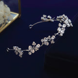 Soft CZ Zircon Crystal Tiaras Crowns Headpieces Wedding Hair Accessory