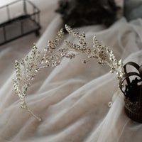 Stunning Wedding Crystal Tiara Head wear Brides Rhinestone Hairbands