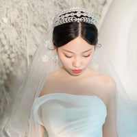 Gold/Silver Stunning Crystal Tiaras Crowns Headpieces Wedding Hair Accessory asw7210