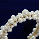 Korean Pearls Bridal Tiaras Hairbands Headband Wedding Hair Accessory