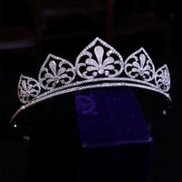 Sweet-heart Brides Tiaras Bridal Headdress Wedding Crowns  Headpieces