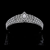 Royal Princess Tiaras Bridal Headdress Fashion Wedding Crowns