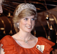 Princess Diana Full Zircon Tiaras Crown Silver Wedding Hair Accessories