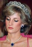 Princess Diana Full Zircon Tiaras Crown Silver Wedding Hair Accessories