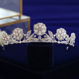 European Princess Tiaras Bridal Headdress Fashion Wedding Crowns