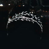 Irregular Leaves Brides Tiaras Bridal Headdress Wedding Crowns  Headpieces