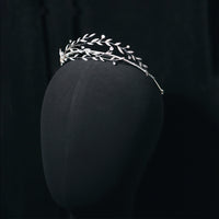 Irregular Leaves Brides Tiaras Bridal Headdress Wedding Crowns  Headpieces