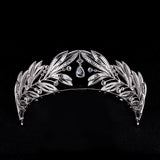 Gorgeous Bridal Zircon Crystal Wedding Tiara Crown