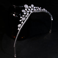 Simple Princess Tiaras Bridal Headdress Fashion Wedding Crowns