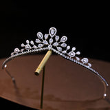 Simple Princess Tiaras Bridal Headdress Fashion Wedding Crowns