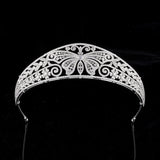 Retro Woman Cubic Zircon Brides Crowns Tiaras Wedding Headpieces Hair Accessories HT19059