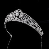 Royal Brides Crown Tiara Sparkling Wedding Headbands Hair Accessories Evening Hair Jewelry HT19055