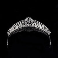 Royal Brides Crown Tiara Sparkling Wedding Headbands Hair Accessories Evening Hair Jewelry HT19055