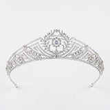 Royal Brides Crown Tiara Sparkling Wedding Headbands Hair Accessories Evening Hair Jewelry HT19055