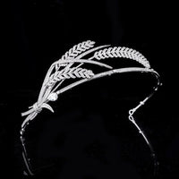 European irregular Full Zircon Bridal Tiaras Crowns Crystal Headpieces Wedding Hair Accessory HT19060