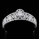 Gorgeous Bridal Cubic Zircon Brides Crowns Tiaras Wedding Headpieces Hair Accessories HT19062