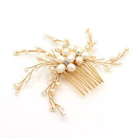 Freshwater Pearls Brides Hair Combs Crystal Barrettes Hairbands Crystal Wedding Hair Sticks