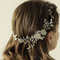 Handmade Brides European Rhinestone Hair Combs Gold Leaves Hair Sticks Wedding Hair Accessories