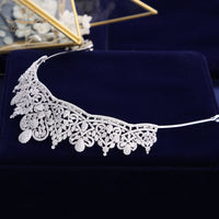 New Full Zircon Bridal Tiaras Crowns Plated Crystal Wedding Hairbands For Brides Bridesmaid Jewelry