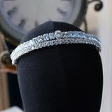 Cute CZ Zircon Crystals Wedding Tiaras Headpices