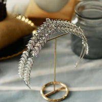 Sparkle Brides Tiara Crowns Crystal Wedding Headbands Evening Hair Jewelry ISW0070