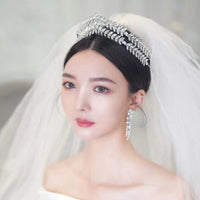 Sparkle Brides Tiara Crowns Crystal Wedding Headbands Evening Hair Jewelry ISW0070