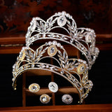 Vintage Pearls & Crystal Tiaras Crowns Headpieces ISW0212