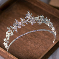 Vintage Crystal Bridal Crowns Tiara Bride Headband