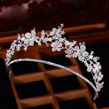 Vintage Crystal Bridal Crowns Tiara Bride Headband