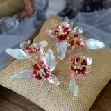 Gorgeous Leaf Bridal Hair Sticks Headdress Brides Barrettes Evening Headpieces