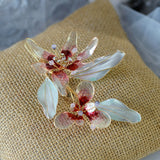 Gorgeous Leaf Bridal Hair Sticks Headdress Brides Barrettes Evening Headpieces