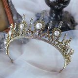 Royal Baroque Bridal Crowns Tiara Headpieces Prom Headband