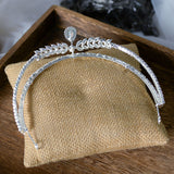 Simple Bridal Tiaras Hairbands Crystal Brides Headband