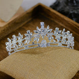 SParkling  Bridal Tiaras Hairbands Crystal Brides Headband