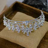 SParkling  Bridal Tiaras Hairbands Crystal Brides Headband