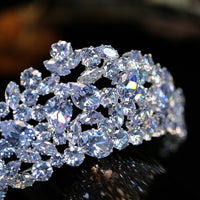 Sparkling  Bridal Tiaras Hairbands Crystal Brides Headband