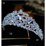 Sparkling  Bridal Tiaras Hairbands Crystal Brides Headband