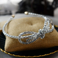 Girls Handmade Butterfly Crystal Headbands Tiara Party Hair Accessory MI0015