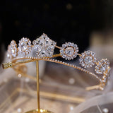 Stunning Crystal Bridal Tiaras Headpieces Evening Hair Accessories